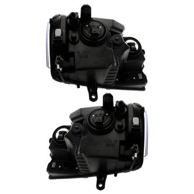 Rareelectrical - New Pair Of Headlight Compatible With Dodge Avenger Se Sedan 2011-2014 By Part Number 5116342Ad - Image 1