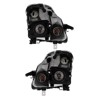 New Pair Of Halogen Headlight Compatible With Nissan Altima S Coupe 2008-2009 By Part Number