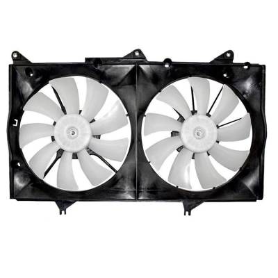 Rareelectrical - New Cooling Fan Compatible With Toyota Solara 2004-2008 By Part Numbers 16361-0A121 163610A121 - Image 2