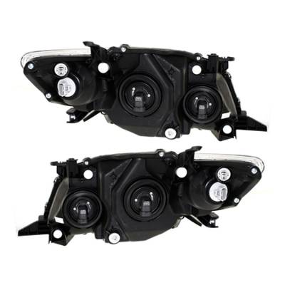Rareelectrical - New Pair Of Headlight Compatible With Toyota Corolla Base Sedan 2009-2010 By Part Number 81110-02670 - Image 1