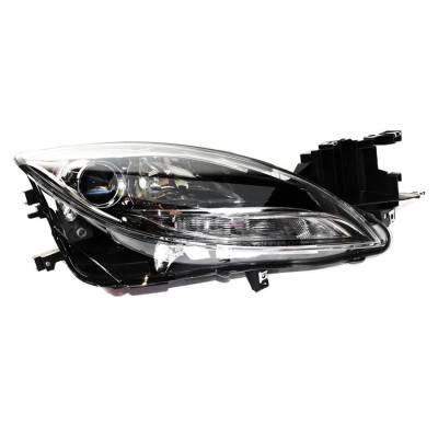 Rareelectrical - New Right Headlight Compatible With Mazda 6 2.5L 3.7L 2011 2012 2013 By Part Number Geg1-51-0K0e - Image 2
