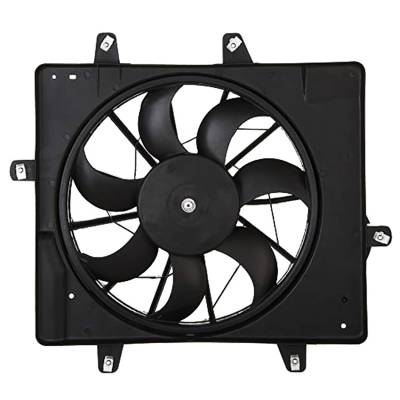 Rareelectrical - New Cooling Fan Compatible With Chrysler Pt Limited Touring Cruiser 2.4L 2001-2002 By Part Numbers - Image 2