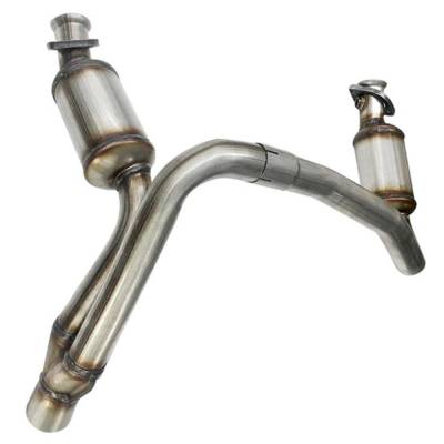 Rareelectrical - New Catalytic Converter Compatible With Dodge Chrysler Durango 2005-2006 By Part Numbers 448034 - Image 2