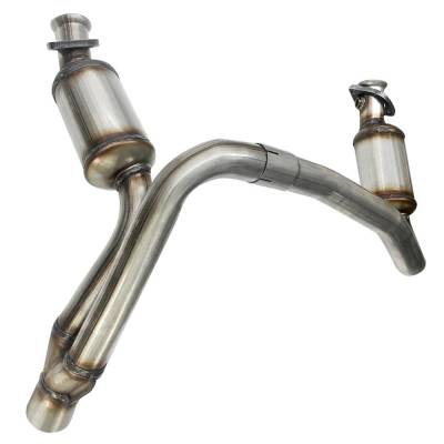 Rareelectrical - New Catalytic Converter Compatible With Dodge Chrysler Durango 2005-2008 By Part Numbers 448038 - Image 1