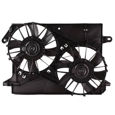 Rareelectrical - New Cooling Fan Compatible With Dodge Challenger 2008-2011 By Part Numbers 5137713Aa 5137714Aa - Image 1