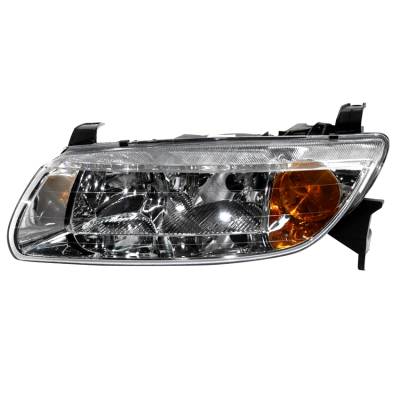 Rareelectrical - New Left Halogen Headlight Compatible With Saturn Lw1 Lw2 Base Wagon 2000 By Part Number 90583594 - Image 2