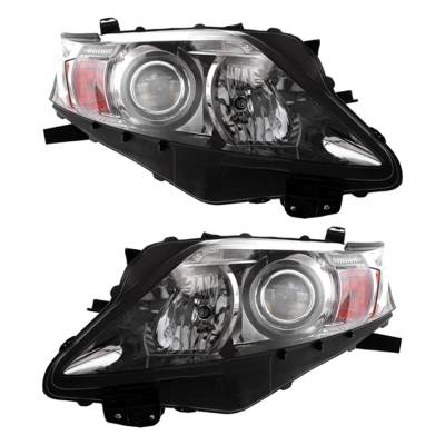 Rareelectrical - New Pair Of Halogen Headlight Compatible With Lexus Rx350 Base Sport 2011 By Part Number 81110-0E050 - Image 2