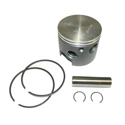 New 3.390In Piston Kit Compatible With Mercury Mariner 175 - 225 Hp 2.4L 78-91 Port .015 Bored Over