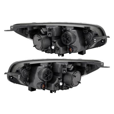 Rareelectrical - New Pair Of Halogen Headlight Compatible With Kia Soul Exclaim Hatchback 2017-2019 By Part Number - Image 1