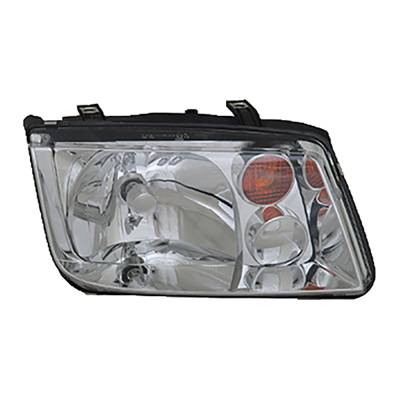 Rareelectrical - New Right Headlight Compatible With Volkswagen Jetta Gl Gls Glx Sedan Wagon 2002 2003 2004 2005 By - Image 2
