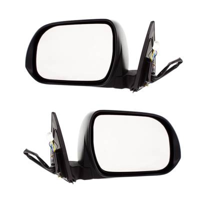 Rareelectrical - New Door Mirrors Pair Fits Toyota Highlander 2012 To1321246 To1320246 8794048303 - Image 2