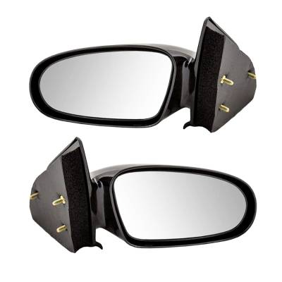 Rareelectrical - New Pair Of Door Mirrors Fits Saturn Sl1 Sedan 1.9L 1996-2002 21170589 21170588 - Image 2