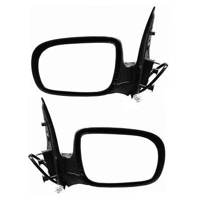 Rareelectrical - New Door Mirrors Pair Fits Oldsmobile Silhouette Gs 1998-1999 10308803 10308804 - Image 2