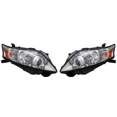 Rareelectrical - New Pair Of Halogen Headlight Compatible With Lexus Rx350 Base Sport Utility 3.5L V6 2012 By Part - Image 2