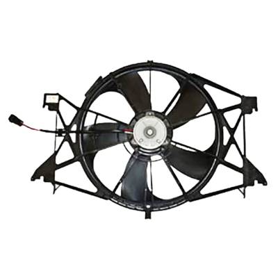 Rareelectrical - New Cooling Fan Compatible With Porsche Cayenne 2011-2018 By Part Number 55056948Ac 55056948Ad - Image 1