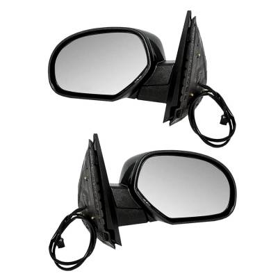 Rareelectrical - New Pair Of Door Mirrors Fits Chevrolet Tahoe Ls Lt 2007-2014 Gm1321336 20843177 - Image 4