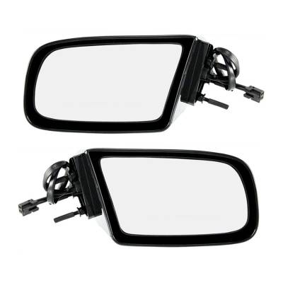 Rareelectrical - New Door Mirrors Pair Fits Pontiac Grand Prix Gtp 1992-1996 Gm1320114 10280286 - Image 2
