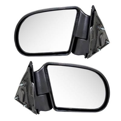 Rareelectrical - New Pair Of Door Mirrors Fits Chevrolet S10 2001-03 15172864 15193316 Gm1320188 - Image 2