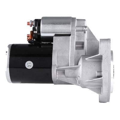 Rareelectrical - New 12 Volt 9 Tooth Starter Motor Compatible With Massey Ferguson Mf 1010 1020 S114-240 S114240 - Image 1