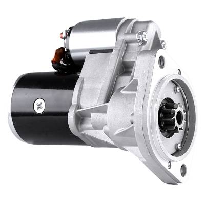 Rareelectrical - New 12 Volt 9 Tooth Starter Motor Compatible With Massey Ferguson Mf 1010 1020 S114-240 S114240 - Image 2