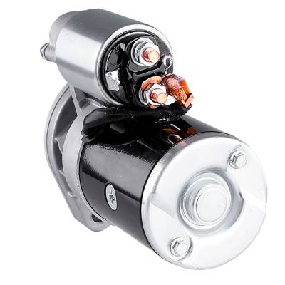 Rareelectrical - New 12 Volt 9 Tooth Starter Motor Compatible With Massey Ferguson Mf 1010 1020 S114-240 S114240 - Image 5