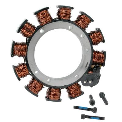 Rareelectrical - New 12V 22A Stator Fits Harley Davidson Super Glide Police Fxp 1976-1977 2996575 - Image 1