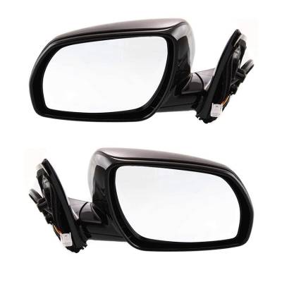 Rareelectrical - New Pair Of Door Mirrors Fits Nissan Murano Le 2009-2014 963011Aa0b 963021Aa0b - Image 2