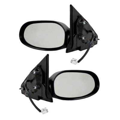 Rareelectrical - New Pair Of Door Mirrors Fits Saturn L100 2001-2002 22707325 22707324 Gm1320235 - Image 2