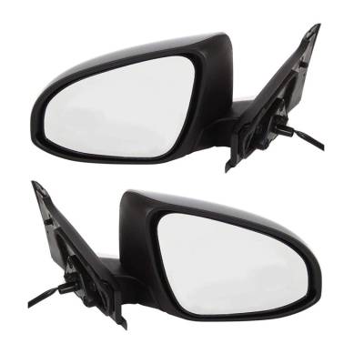 RAREELECTRICAL - New Door Mirrors Pair Fits Toyota Yaris 2012-13 8794052C50 8791052C70 To1321279 - Image 2