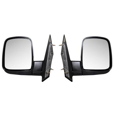 Rareelectrical - New Pair Of Door Mirrors Fits Chevrolet Express 3500 2003-10 Gm1321284 Gm1320284 - Image 2