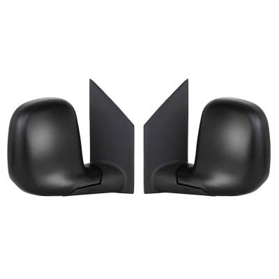 New Door Mirrors Pair Fits Chevrolet Express 2500 Ls 1996-2002 15768765 15768763