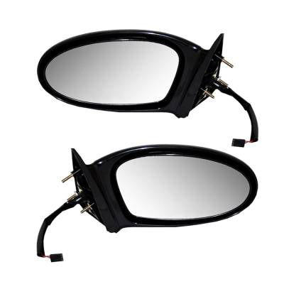 Rareelectrical - New Door Mirrors Pair Fits Oldsmobile Alero Gls Coupe 2002-03 Gm1321275 22676405 - Image 2