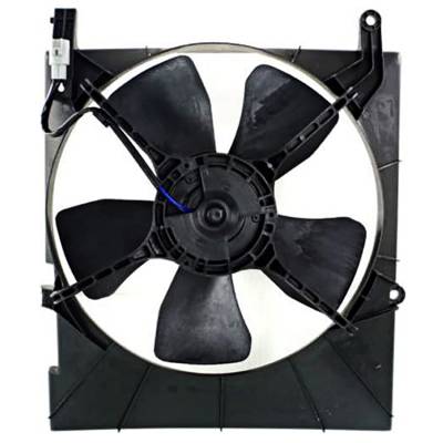 Rareelectrical - New Cooling Fan Compatible With Chevrolet Aveo Hatchback 2005-2006 By Part Number 93740672 93742533 - Image 1
