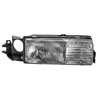 Rareelectrical - New Passengers Headlight Compatible With Chevrolet Caprice Sedan 1991-1996 By Part Number 16519236 - Image 2