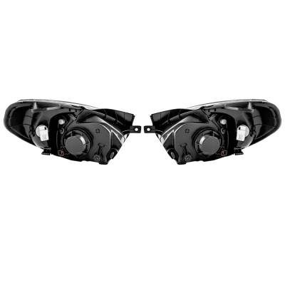 Rareelectrical - New Pair Of Headlight Compatible With Hyundai Accent Sedan 2007-2011 921011E011 Hy2502144 - Image 1