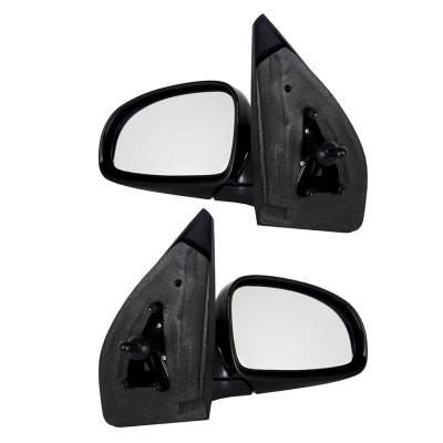 Rareelectrical - New Door Mirrors Pair Fits Chevrolet Aveo Ls Hatchback 2004-07 96406187 96598152 - Image 2