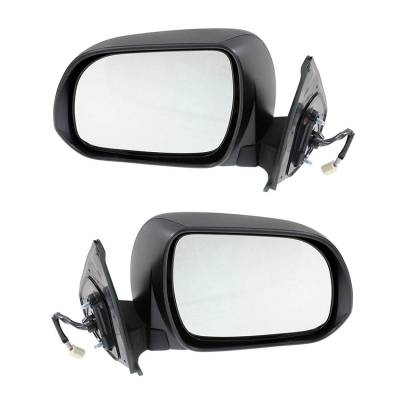 Rareelectrical - New Door Mirrors Pair Fits Toyota Tacoma Pre Runner 2012-15 To1320282 8791004200 - Image 2