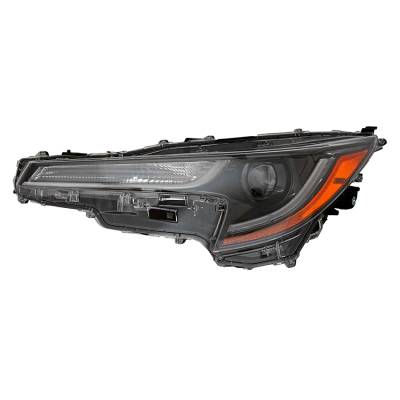 New Left Headlight Compatible With Toyota Corolla L Sedan 2020 By Part Number 81070-12K90 8107012K90