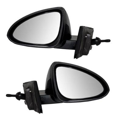 Rareelectrical - New Pair Of Door Mirrors Fits Chevrolet Spark Ls 13 95101493 95273386 Gm1321450 - Image 2