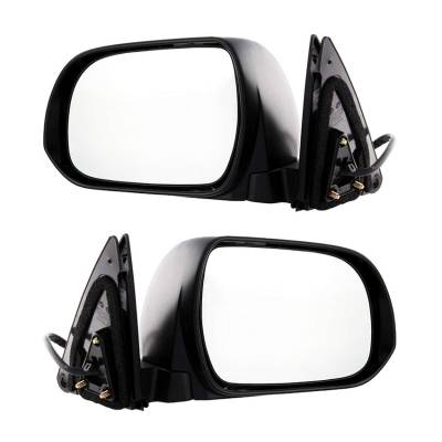 Rareelectrical - New Door Mirrors Pair Fits Toyota Highlander 2010-2011 8794548020C0 8791548020C0 - Image 2
