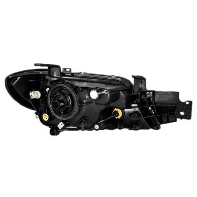 Rareelectrical - New Left Headlight Compatible With Mitsubishi Outlander 2003 Mn133515 By Part Number Mi2502150 - Image 1