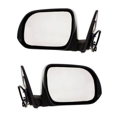 Rareelectrical - New Door Mirrors Pair Fits Toyota Highlander Hybrid 2008-13 To1320245 To1321245 - Image 2