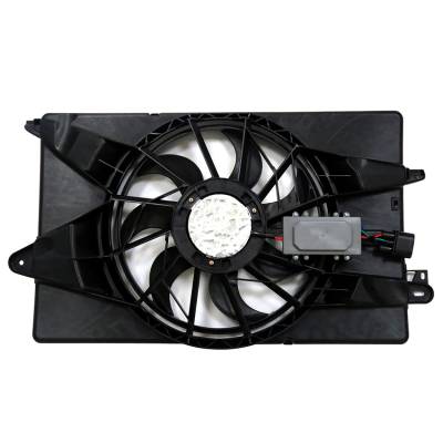 Rareelectrical - New Engine Cooling Fan Compatible With Jeep Cherokee 2014-2017 By Part Number 68197298Ab 68205996Ab - Image 1