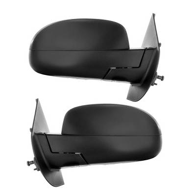 Rareelectrical - New Pair Of Door Mirrors Fits Chevrolet Silverado 1500 2007-13 20809978 20843118 - Image 1