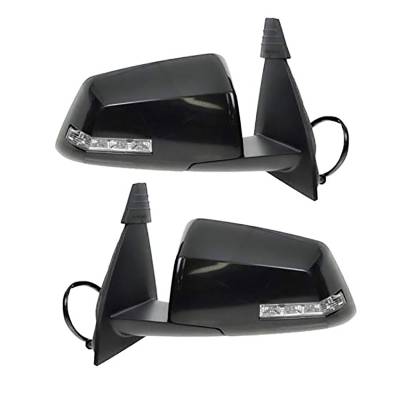 Rareelectrical - New Pair Of Door Mirrors Fits Saturn Outlook 2007 Gm1320383 22791625 22791624 - Image 1