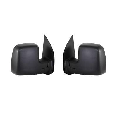 Rareelectrical - New Door Mirror Pair Compatible With Ford 03-07 Econoline Super Duty Dual Glass Puddle Light - Image 1