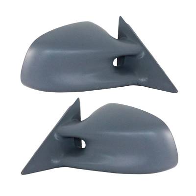 Rareelectrical - New Door Mirrors Pair Fits Pontiac Grand Prix Gt Sedan 1997-03 10312052 10312053 - Image 1