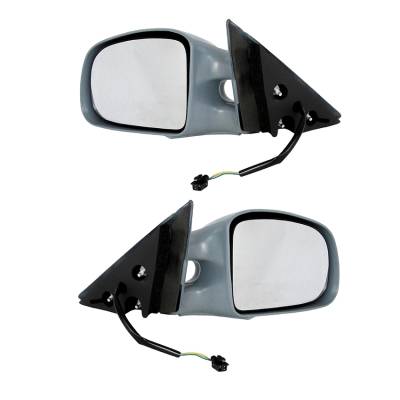 Rareelectrical - New Door Mirrors Pair Fits Pontiac Grand Prix Gt Sedan 1997-03 10312052 10312053 - Image 2