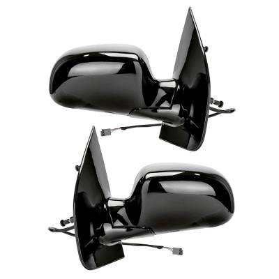 New Door Mirrors Pair Fits Gmc Savana 1500 1996-2002 Gm1320228 15768771 15768768