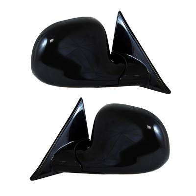 Rareelectrical - New Door Mirrors Pair Fits Chevrolet Blazer Ls Lt 1996-1997 17801665 17801666 - Image 1